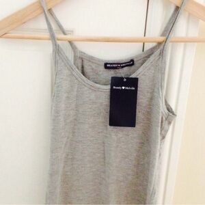 Brandy Melville Light Gray “JAMES”  Camisole